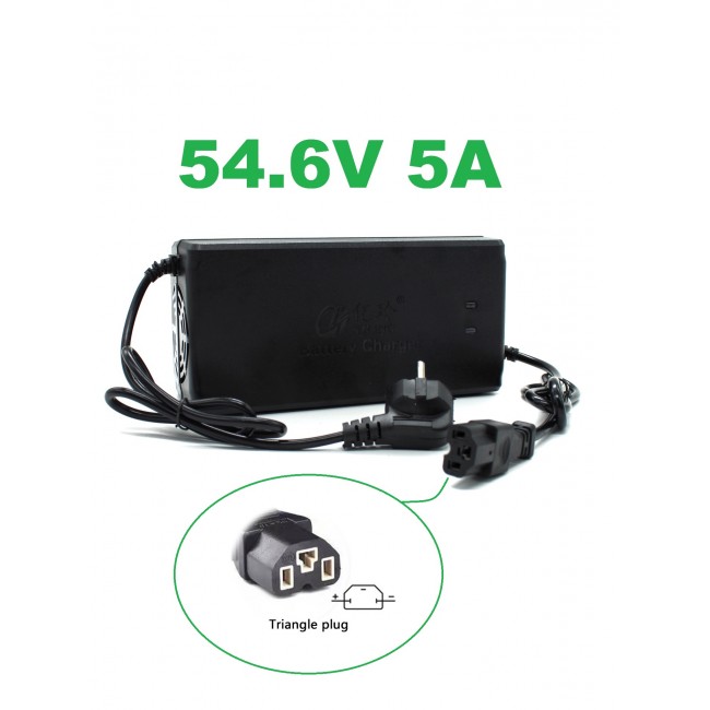 Зарядное устройство для электровелосипеда 54,6V 5A Triangle plug