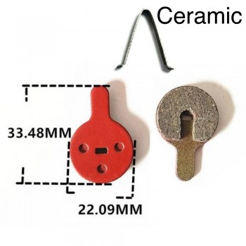 Керамические тормозные колодки для электросамокатов (тип 7)