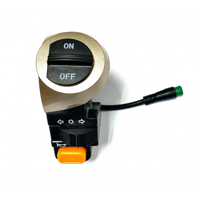 Блок управления для электросамоката тип 2 (вкл/выкл, поворотники, гудок) 5 pin